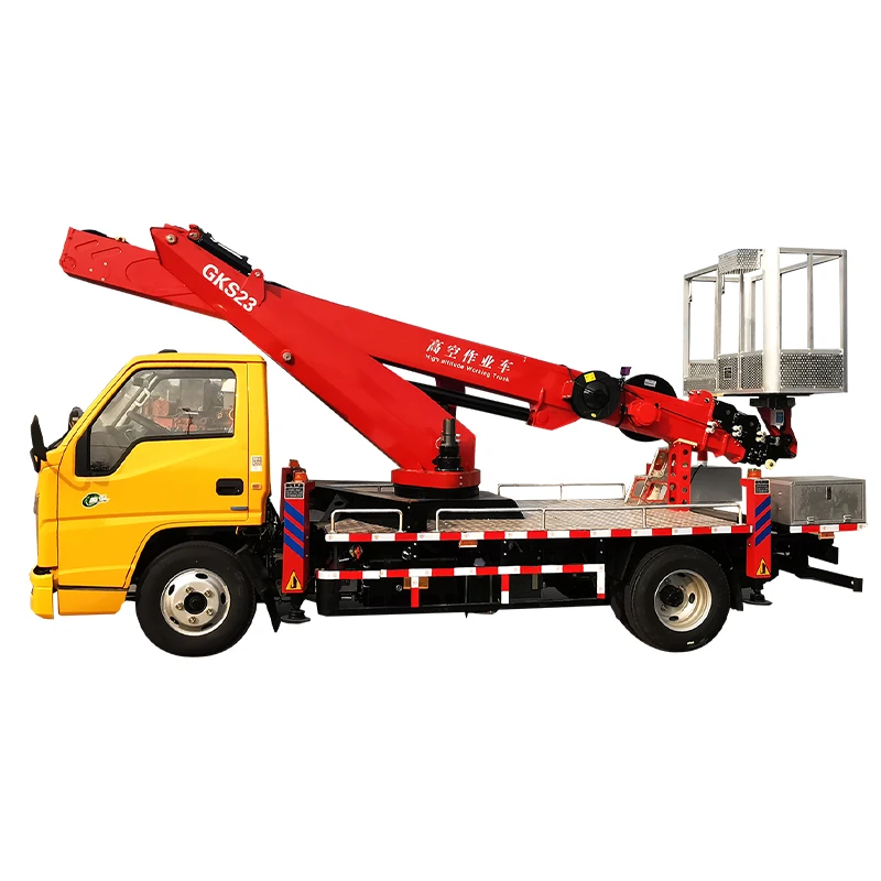 28m height overhead working truck high altitude operation truck with hydraulic lift aerial platform Truck