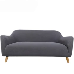 Anti-slip Slipcovers I Shape Elastic Stretch Custom Couch Sofa Cushion Cover Protective Spandex Sofa Cover for Room