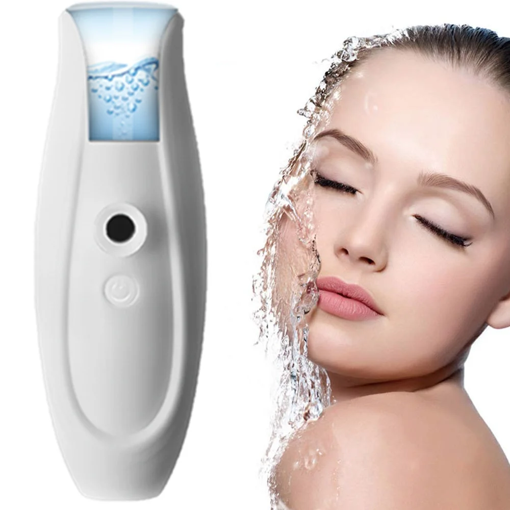 Ifine Beauty Newly Developed and Marketed Product Portable Handheld Nano-ion Water Replenishing Warm Face Steaming Instrument