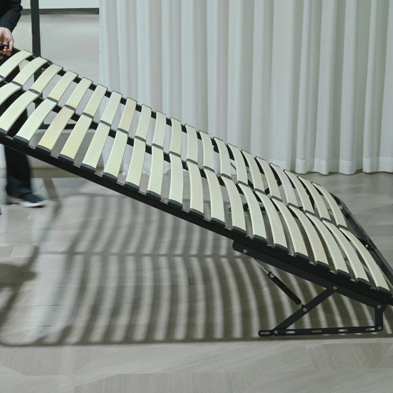 Manufacture Disassembly Lift Slat Beds with Gas Lifting System Mechanism Lift Slat Beds