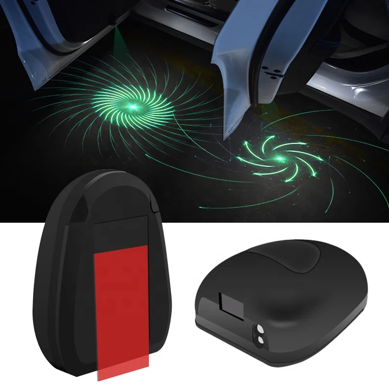 Car Accessories Car Door Welcome Light Twelve Pattern Transformation Motorcycle Laser Projector Light