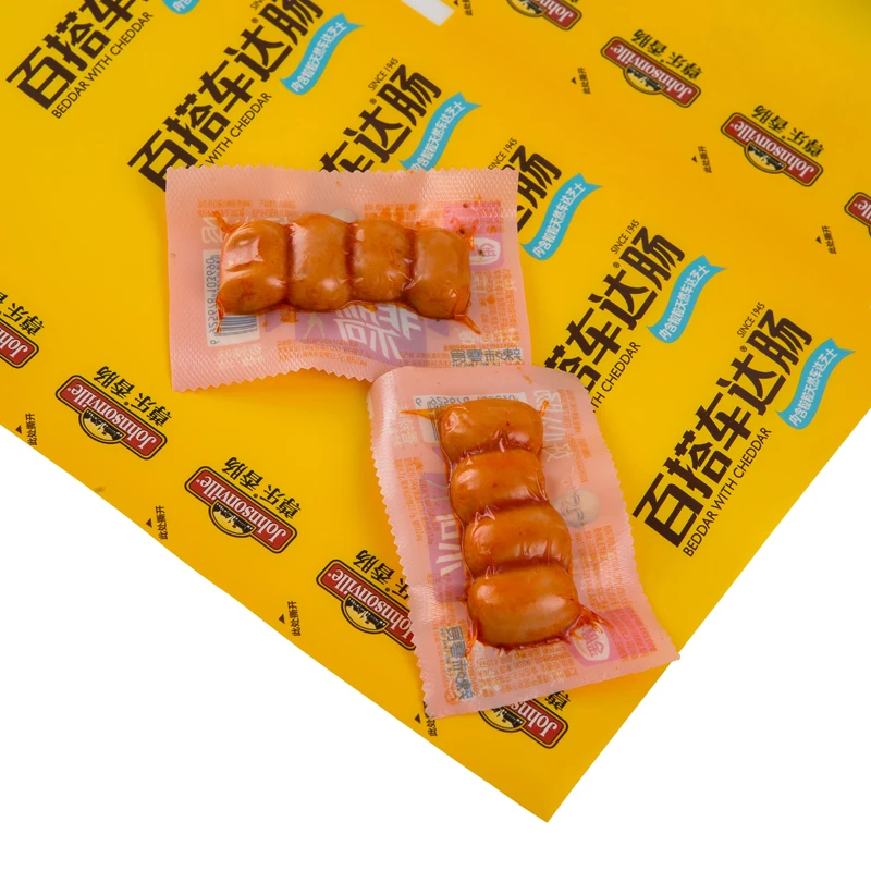 Modern design dried seafood crayfish duck meat pork vac sealed packaging bag with perforated line