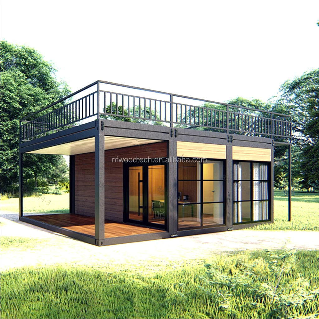 China Movable Modular Prefab Portable Homes Wooden Tiny prefabricated house