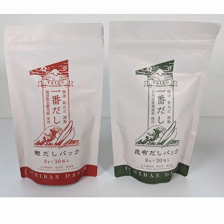 Japanese premium dashi pack supply seafood condiments for miso soup