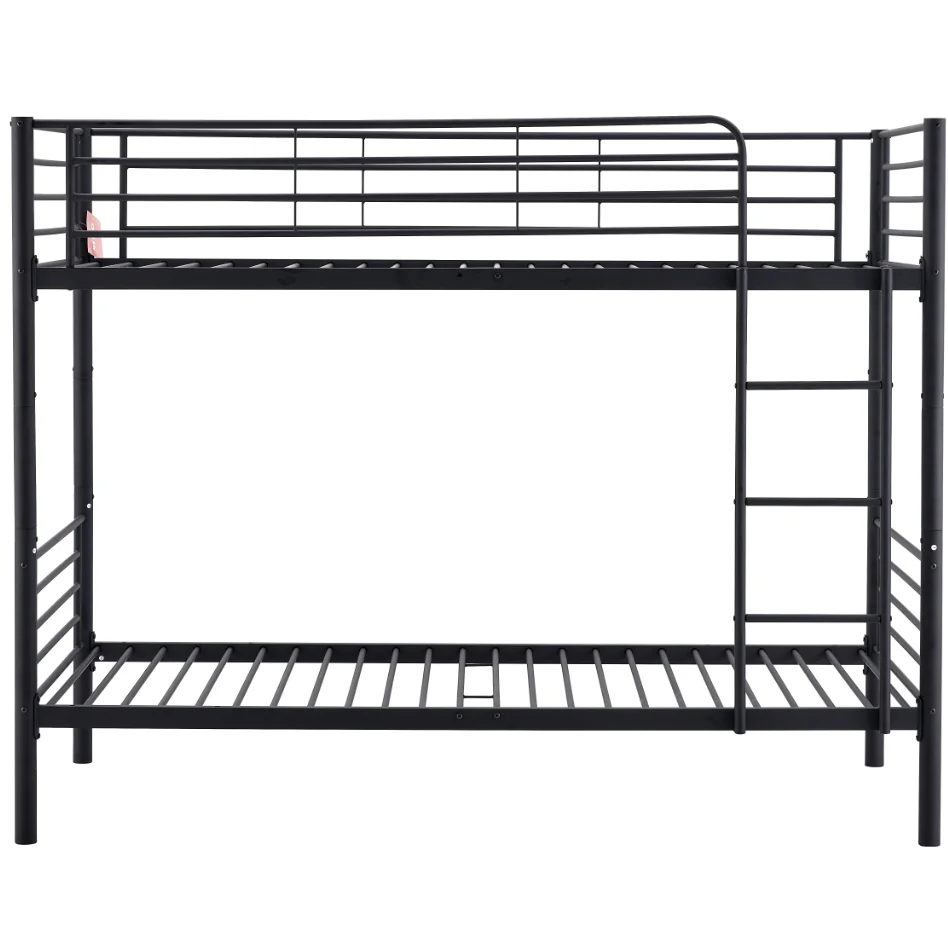 Cheap bunk bed metal manufacturer double full size bunk beds with stairs for kids