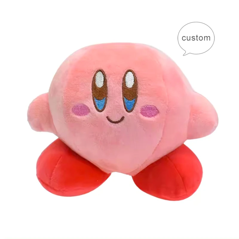 Custom 15CM 20CM Cute Kirby Plush Toy Japanese Anime Character Kirbys plushies plush figure toys