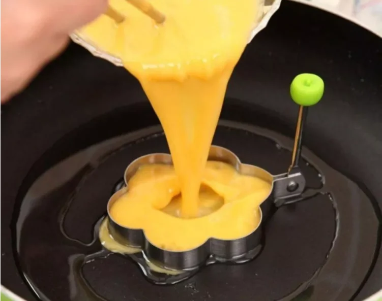 Kitchen Accessories Gadgets Stainless Steel Egg Mold Rings Fried Egg Mould Shaper