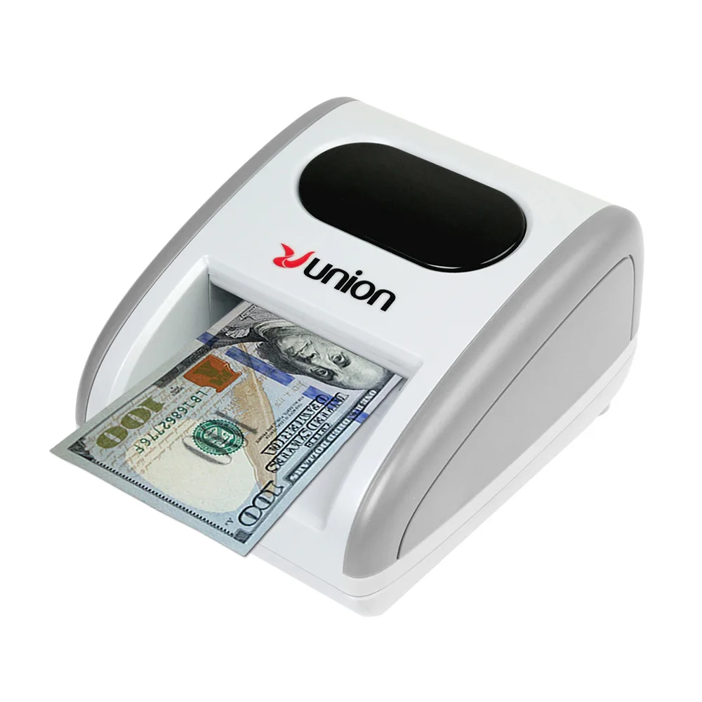 UNION 9901 Mini Euro USD Counting UV Forex Light Currency Counterfeit Detector Money Check Bill Counters Money Counting Machine