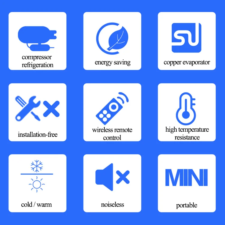 2021 New Liuzhou mingshitong small 220V 50/60HZ AC Powered portable air conditioner for home