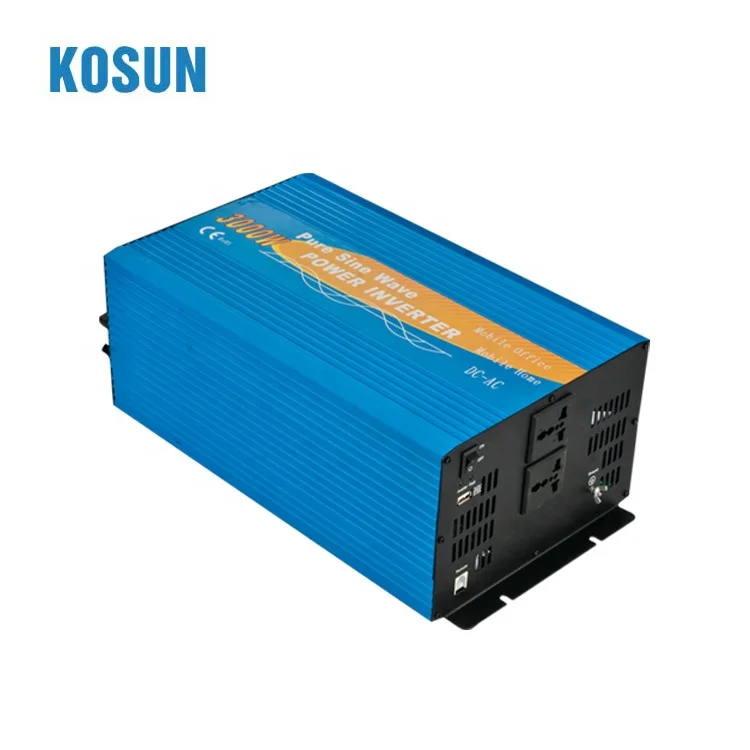 power inverter 24 volt 3000 watt pure sine wave inversor/converter for welding machine