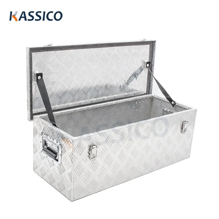 Customized Aluminum Welded Tool Box For Truck Bed UTE Pickup Camper Trailer