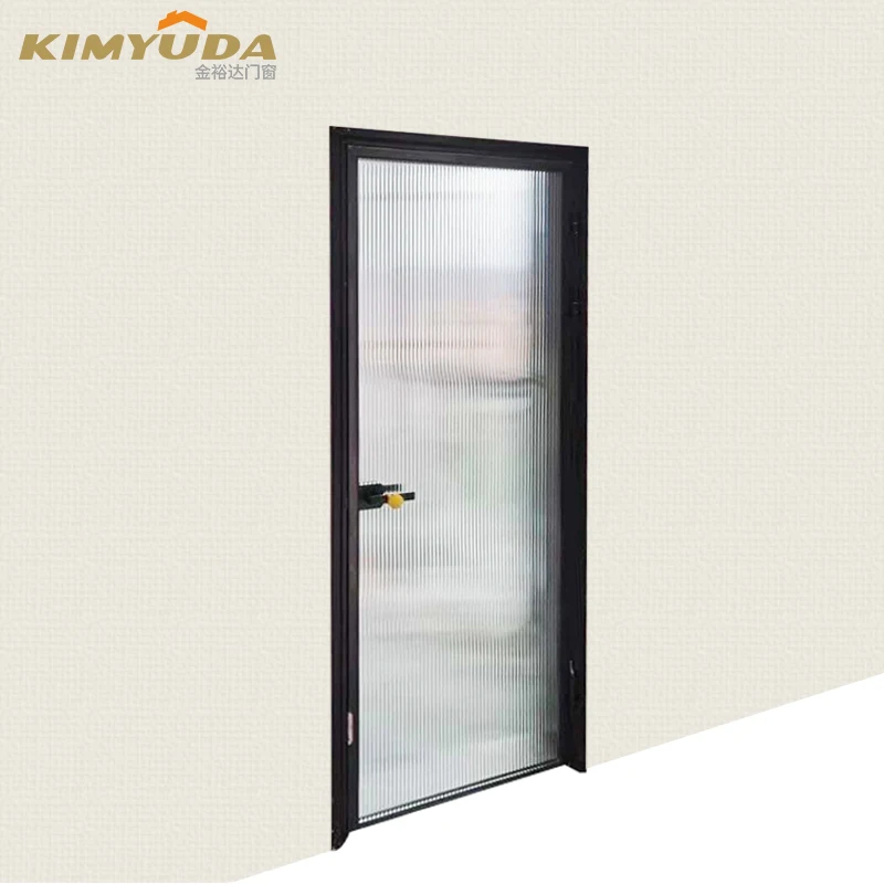 JYD toilet door design aluminium bathroom door Aluminium Hinged Doors