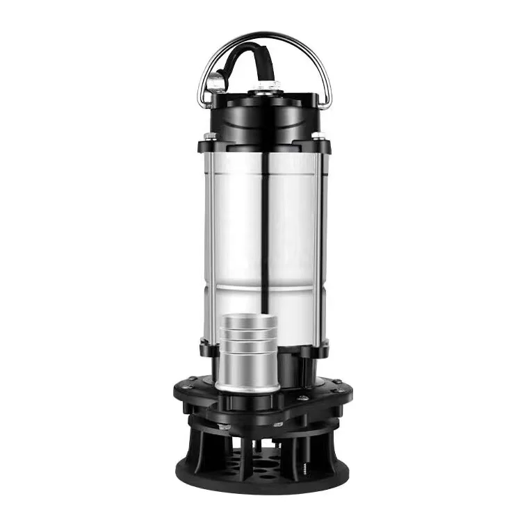 RANKING FL-99 Large Flow Stainless Steel  Submersible Sewage Water Pump 16m Head 220v 1800w 2 inch 1inch