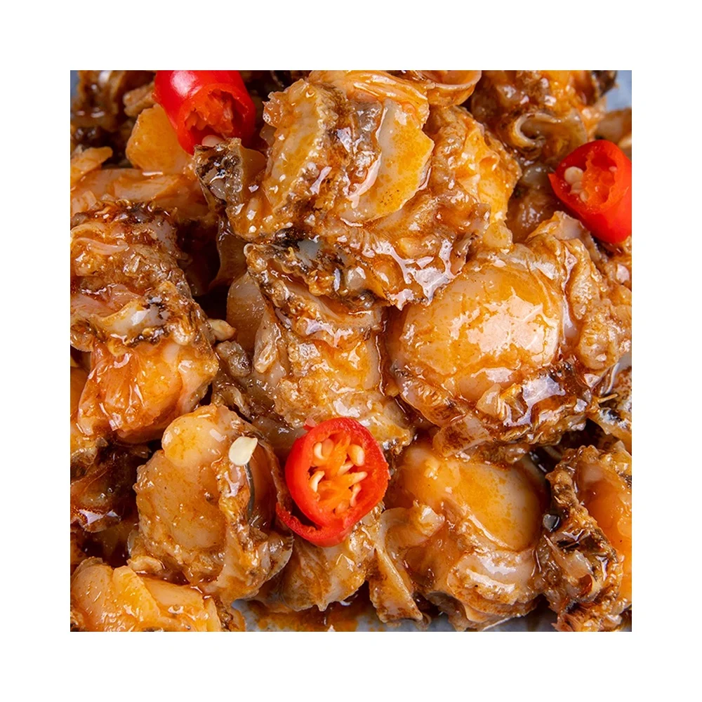 
Wholesale Frozen Ready to Eat Spicy Sea Scallop Meat 