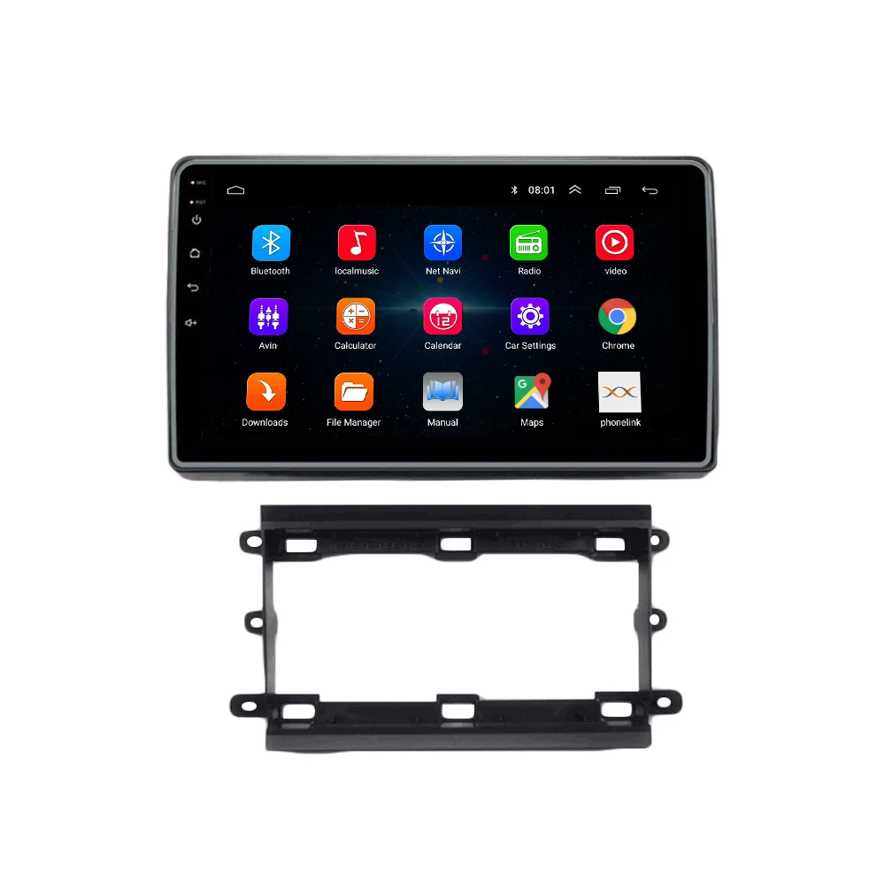 For PROTON WAJA 2000-2011 Radio Headunit Device Double 2 Din Octa-Core Quad Android Car Stereo GPS Navigation Carplay