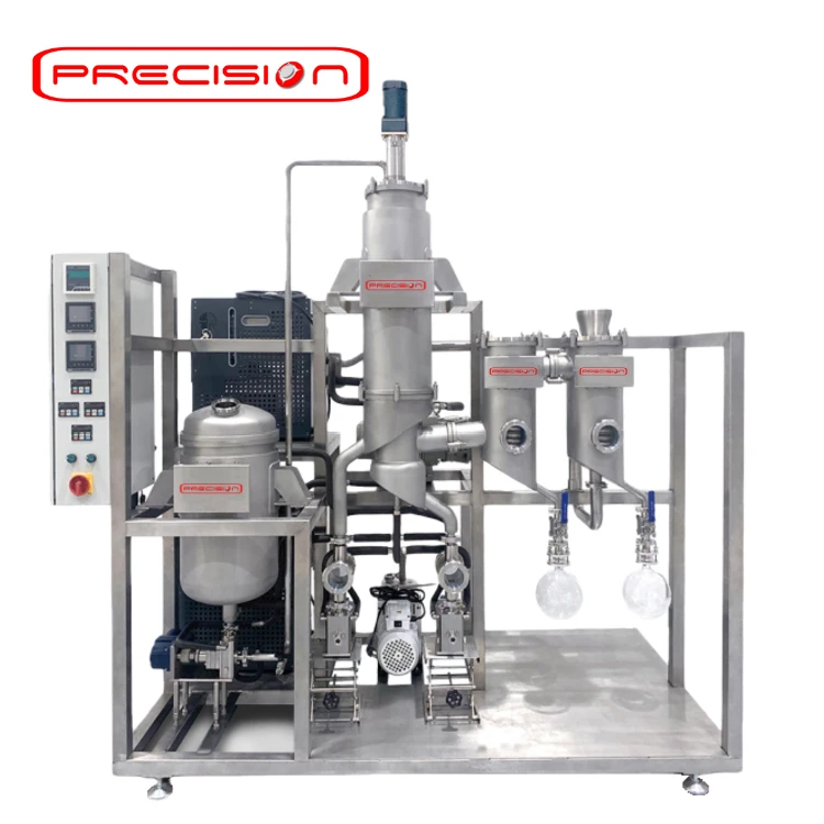 2-500l/H Thin Film Evaporator / Wiped Film Evaporator / Falling Film Evaporator