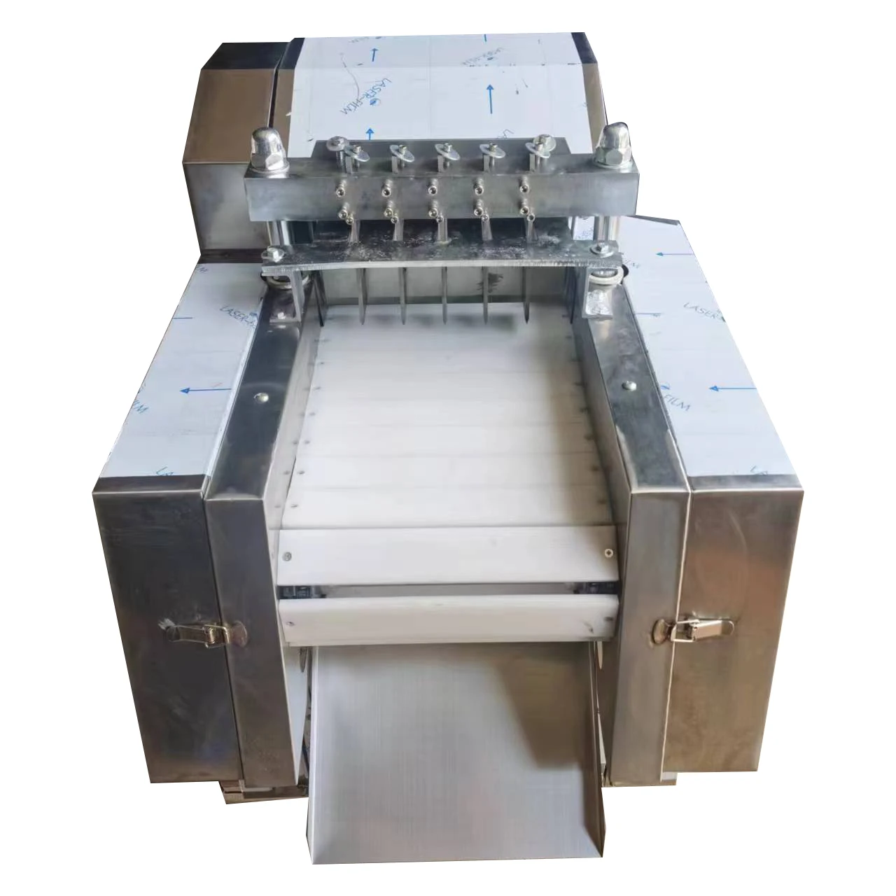 Factory Selling Price Operation Commercial Automatic Frozen Fish Meat Cube Cutting Chicken Machine