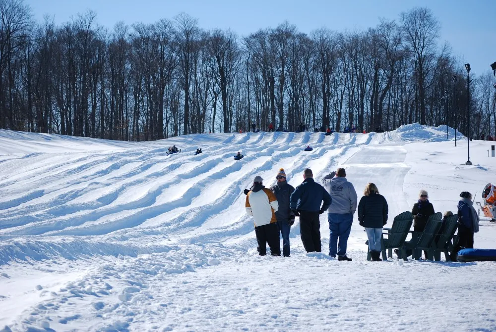 OHO factory custom heavy duty inflatable snow sled/tube sledge