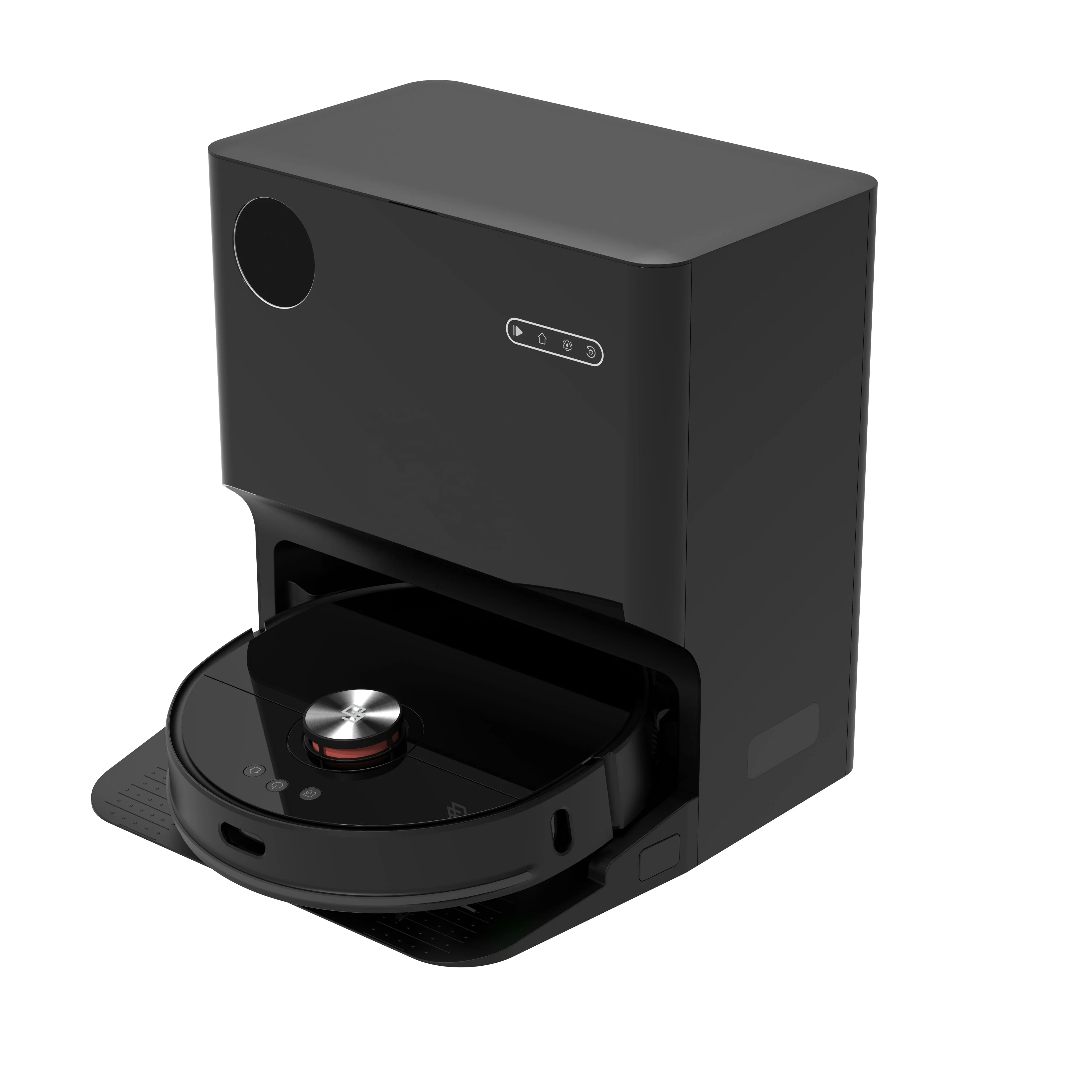 Лазерный 3D карта интеллигентая (ый) Робо-пылесос для влажной и сухой уборки с автоматическим дезинфекции Стиральная Швабра и сушки горячим воздухом