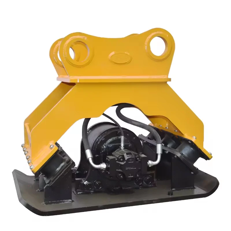New  Hydraulic Excavator Vibrating Plate Concrete Compactor for Sale Diesel Engine Roller Compactor Vibratory Compactor