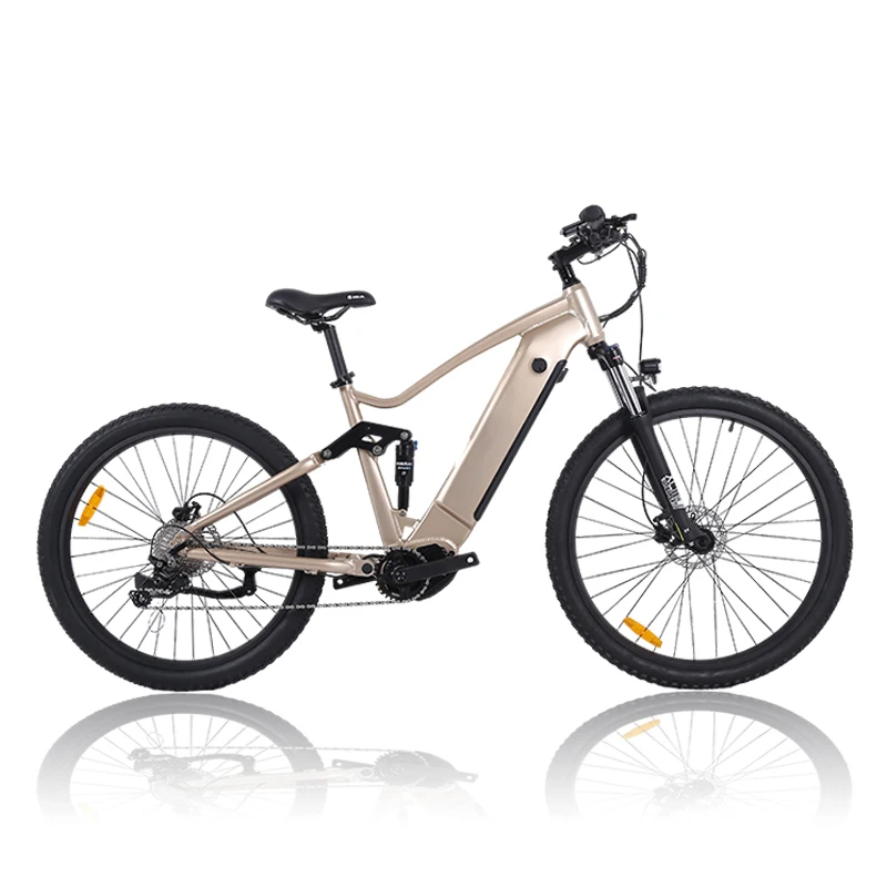 27.5 29 Inch For Adults Full Suspension Ebike Cycle Emtb Electric Mountain Bike