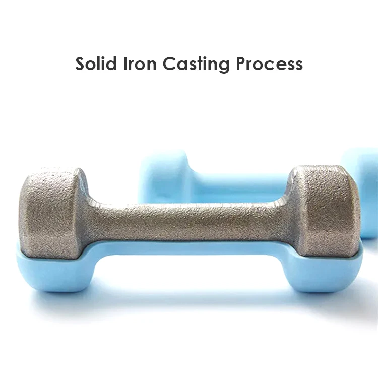 ZHOYA SPORT Customized Cheap Weights Gym Equipment Fitness Small Adjustable 2.5kgs Pink Neoprene Coated Hex Dumbbell Set