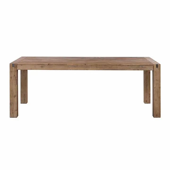Hot Sale New Luxury European & Modern Style Home Furniture Solid Acacia Wood 1800mm Dining Table For Family Dinner