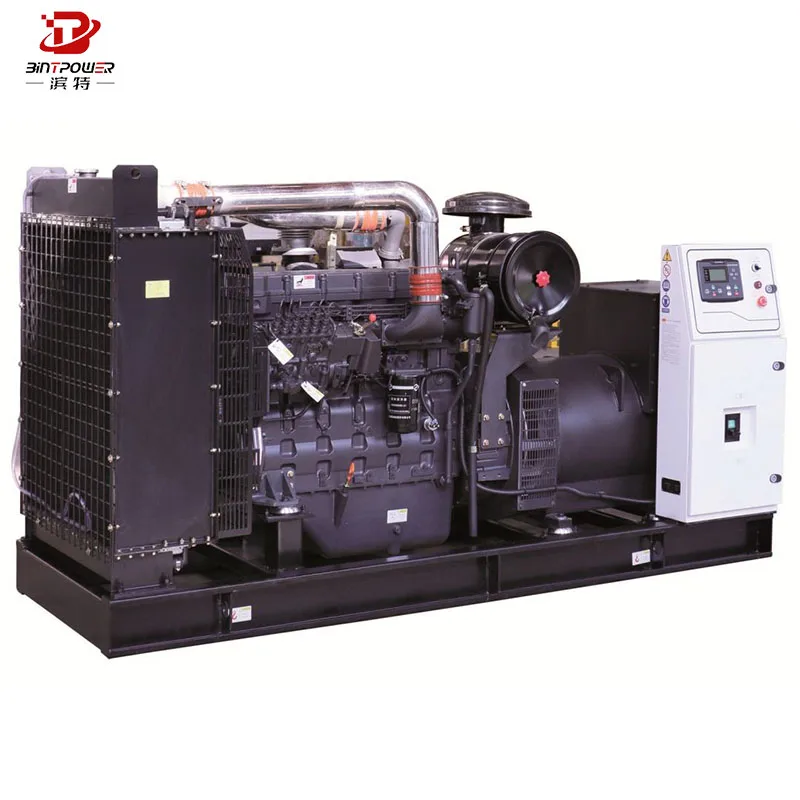 Weichai Cummins Yuchai 500kw Natural Gas Generator open for Sale