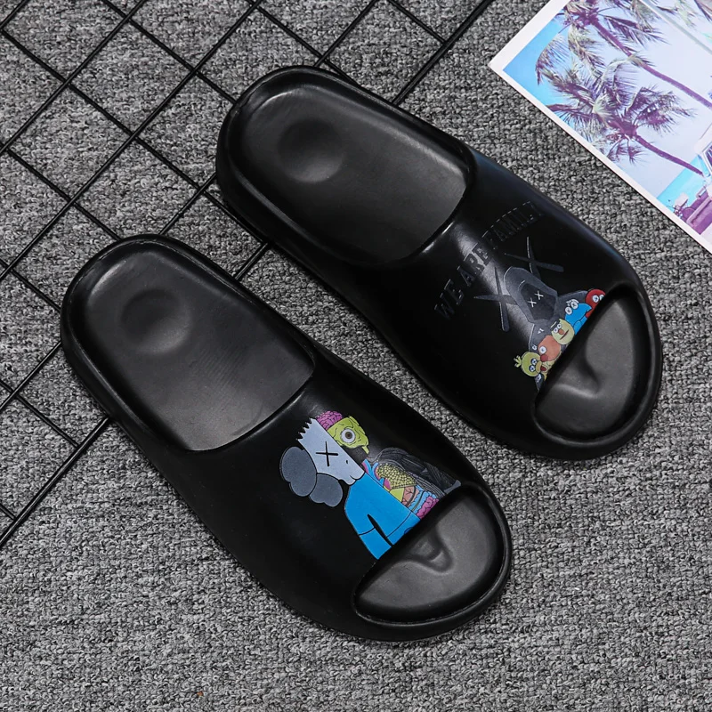 Best Selling Indoor Cartoon Slippers House Slides Shoes Baby Slides Children Women House Slippers Comfortable EVA Upper 30-40