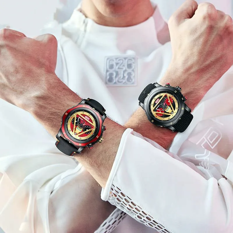 Custom Stainless Steel Brand Watch Water Resistant Hollow Out Quartz Watches Mens Luxury 2021 Wrist Watches For Men