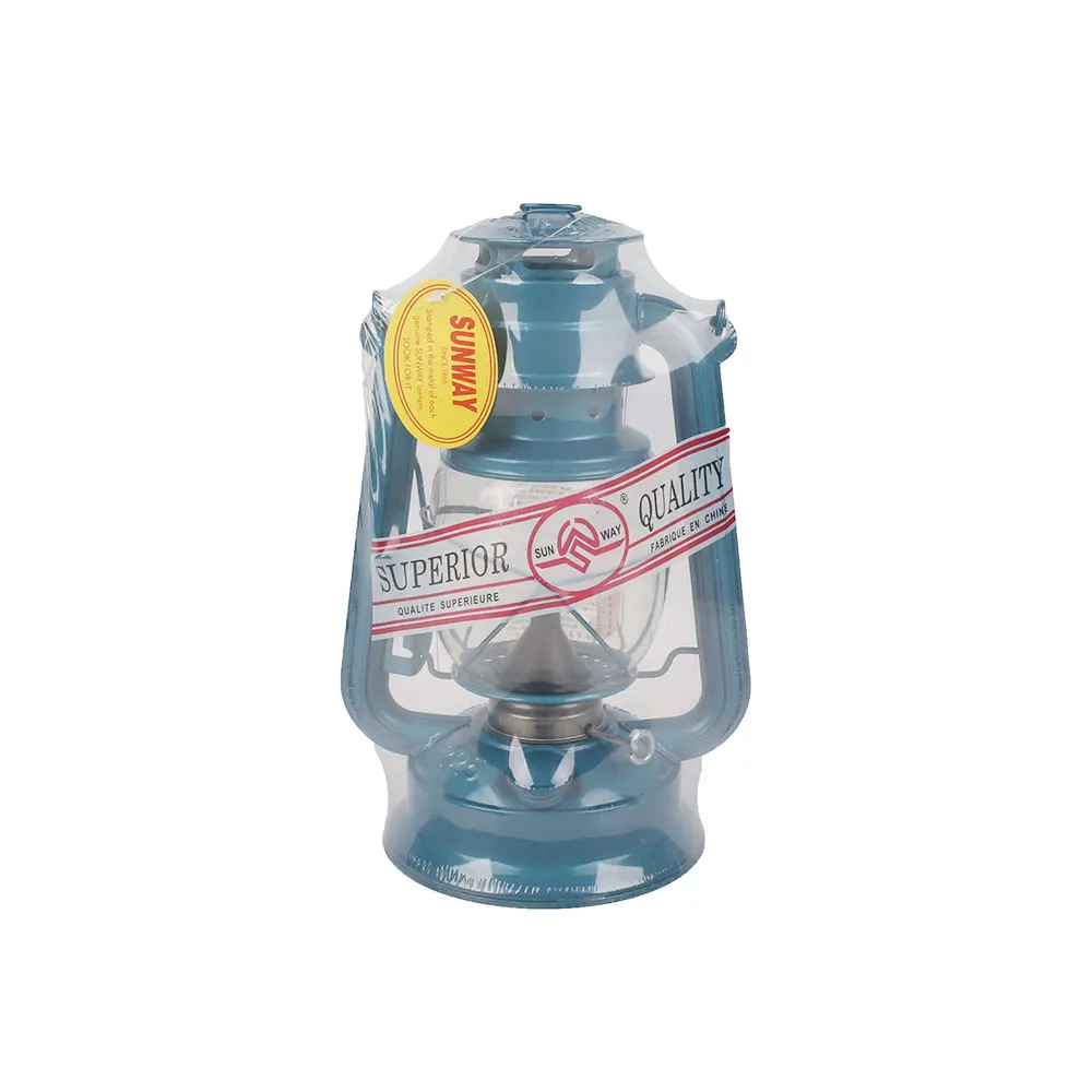 Emergency classic outdoor Camping Light decorative kerosene vintage glass metal handheld fire paraffin  oil lamp