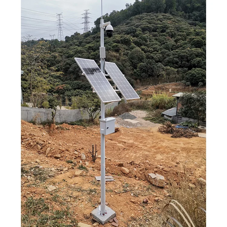 3 м, 4 м, 5 м, 6 м, горячеоцинкованный стальной дорожный сигнал, солнечный монитор, полюс камеры видеонаблюдения с солнечной панелью