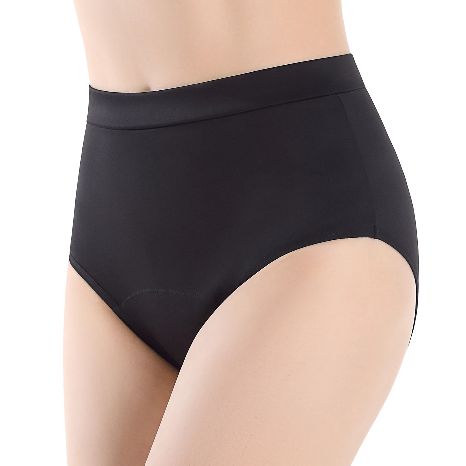 Shanhao Custom Girls Swimwear Womens Leakproof Swimming Trunks High Waist Waterproof Menstrual Period Leakproof Swimwear