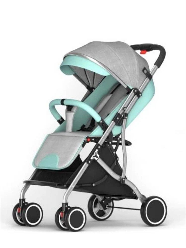 Cheap Price Shockproof One Handed Folding Baby Trolley Lightweight Stroller one key folding