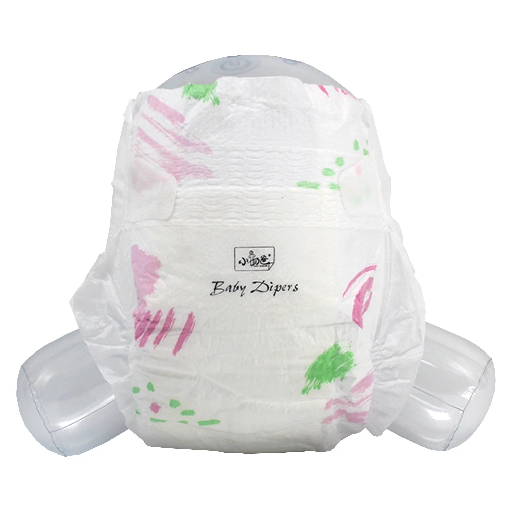 Baby Bamboo Fiber Natural Biodegradable Disposable Diapers For Sensitive Skin Diaper For Infant In Lowest Price kids nappies pad