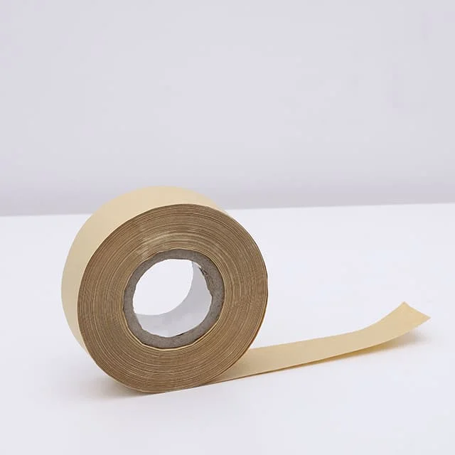 Custom Print Heat Seal Hot Melt Kraft Tape For Bag Sack