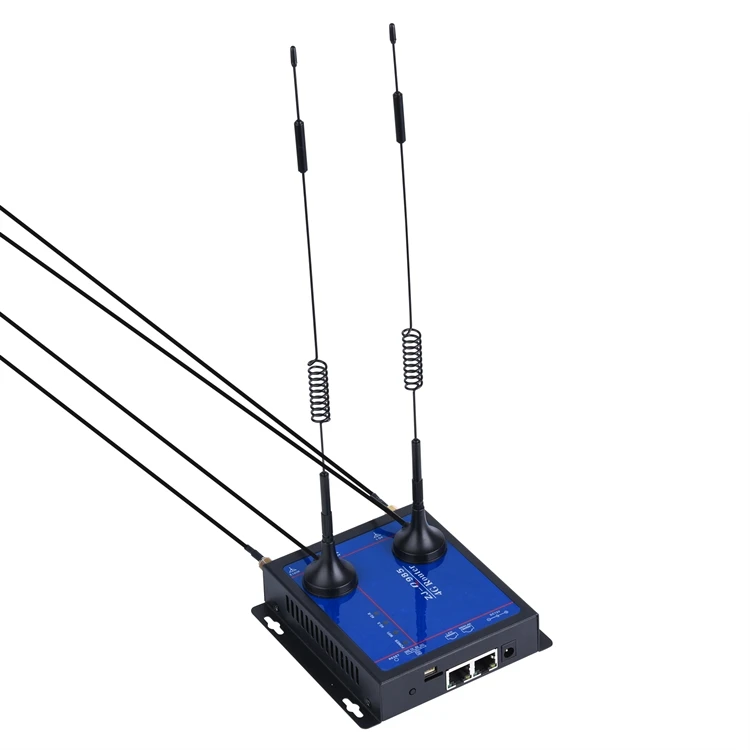 Industrial grade router with SIM card and high gain 5dB antenna