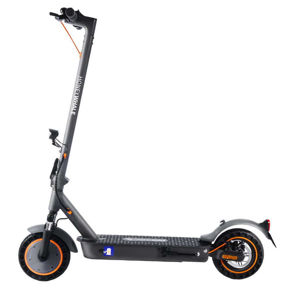 Popular 500W 36V 10Ah 10inch 20km/h HONEY WHALE E9 MAX Electric Scooter White Mechanical Brake And Electronic Brake