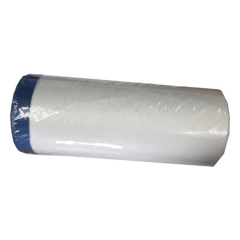 Waterproof Adhesive Tape Masking Film Painting Protection Blue Shrink Film