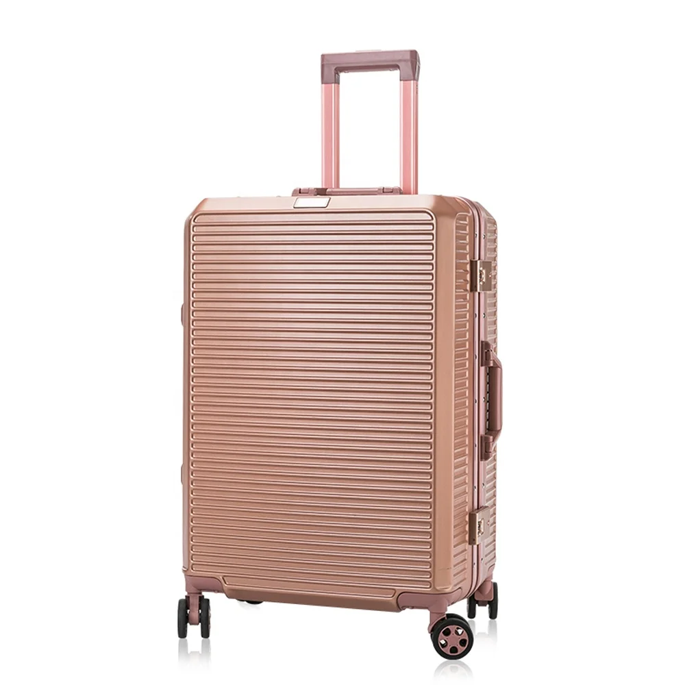 
New arrival fashion spinner suitcase bag travel lightweight hard case travel luggage sets 
