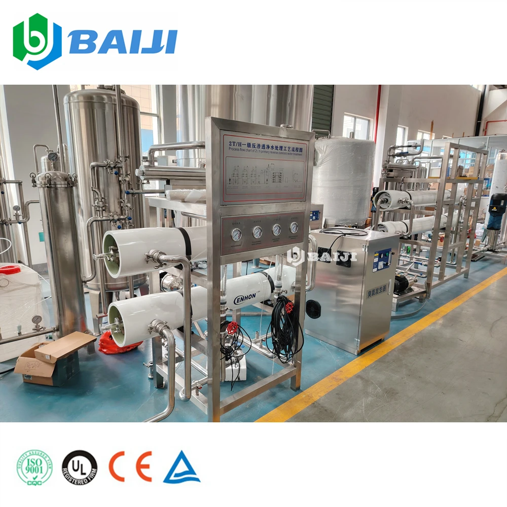 Full automatic small drinking pure mineral water bottle filling machine machinery production line