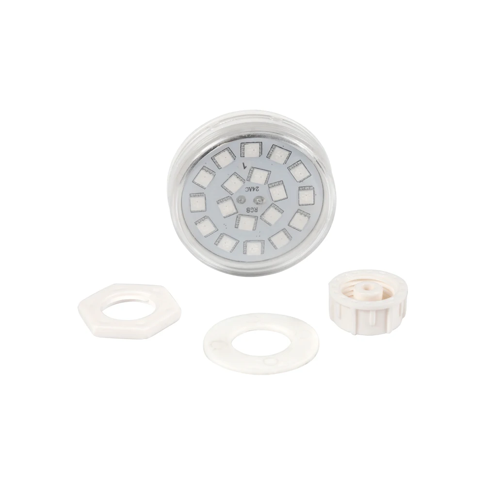 Aidisen Turbo Lamp Cabochon Lights Manufacturer Funfair Lighting Rides Park Lamps RGB LED Amusement Light