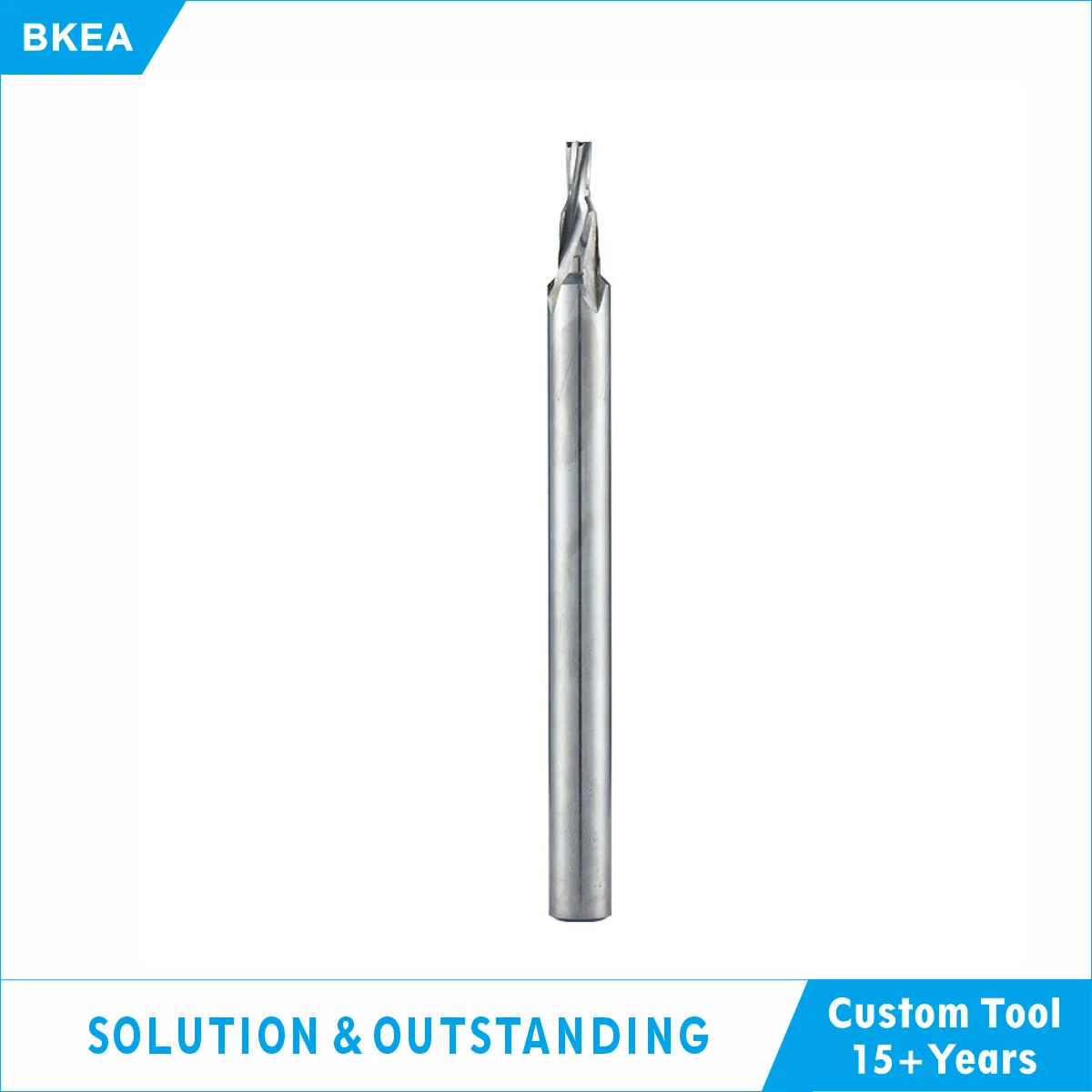 BKEA Customized tungsten carbide tools spiral Reamer  for Steel Parts CNC Lathe Straight Shank chamber reamer valve seat reamer