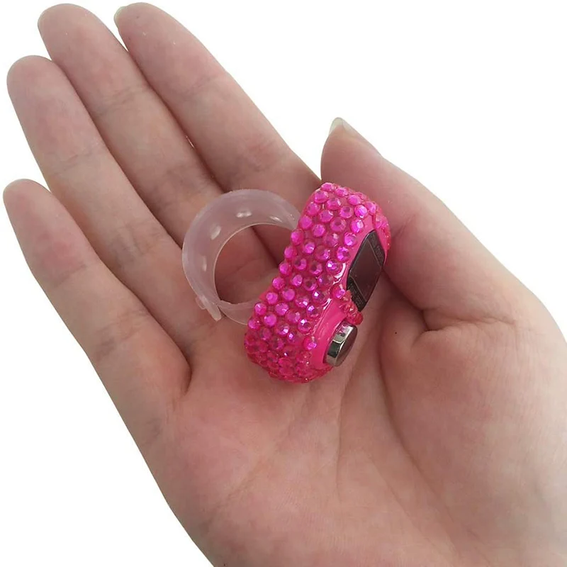 Finger Counters - 5 Digital LED Electronic Finger Counter, Mechanical Manual Clicker Number Lap Tracker Tally Counter with Bling