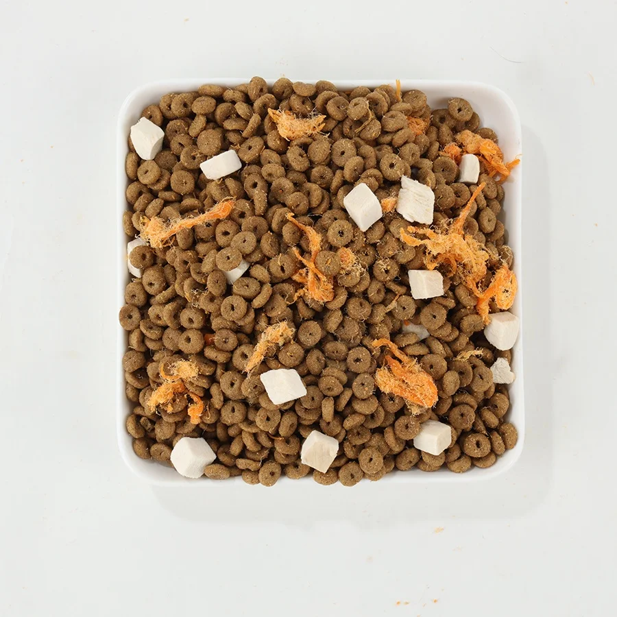 OEM ODM Large Pellet Beef  Flavor 10Kg  Cat Puppy  Food Adult Cat dog dry food