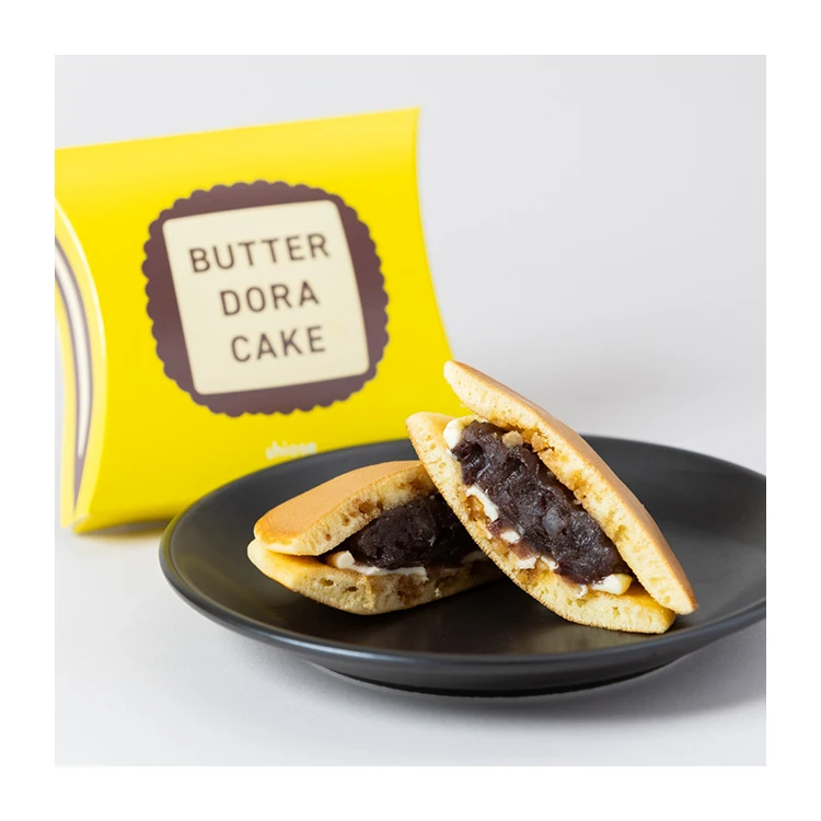 Hot sell healthy food bulk popular baked Japanese snacks sweet pancake dorayaki cake