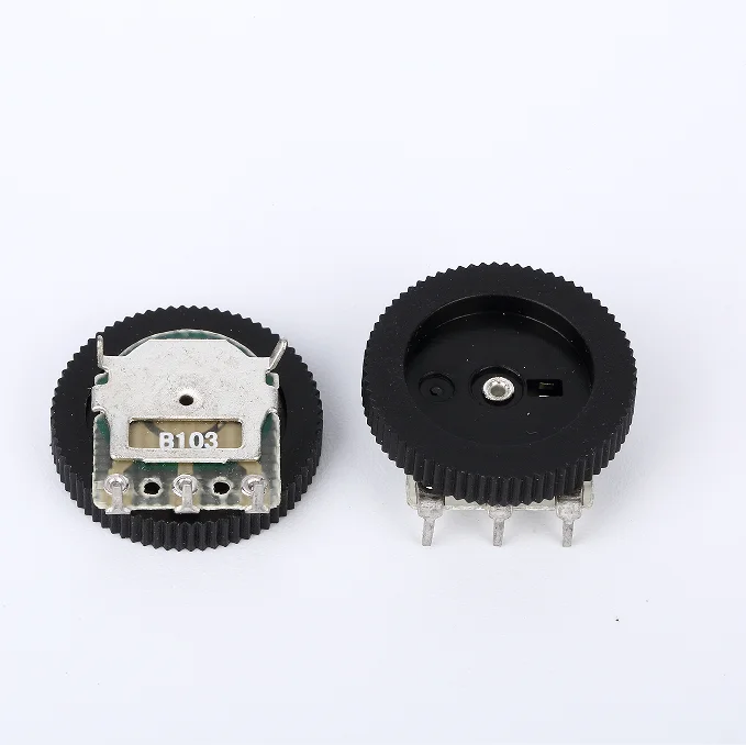 8 ~ 20mm outer diameter plastic knob type earphone volume rotary potentiometer