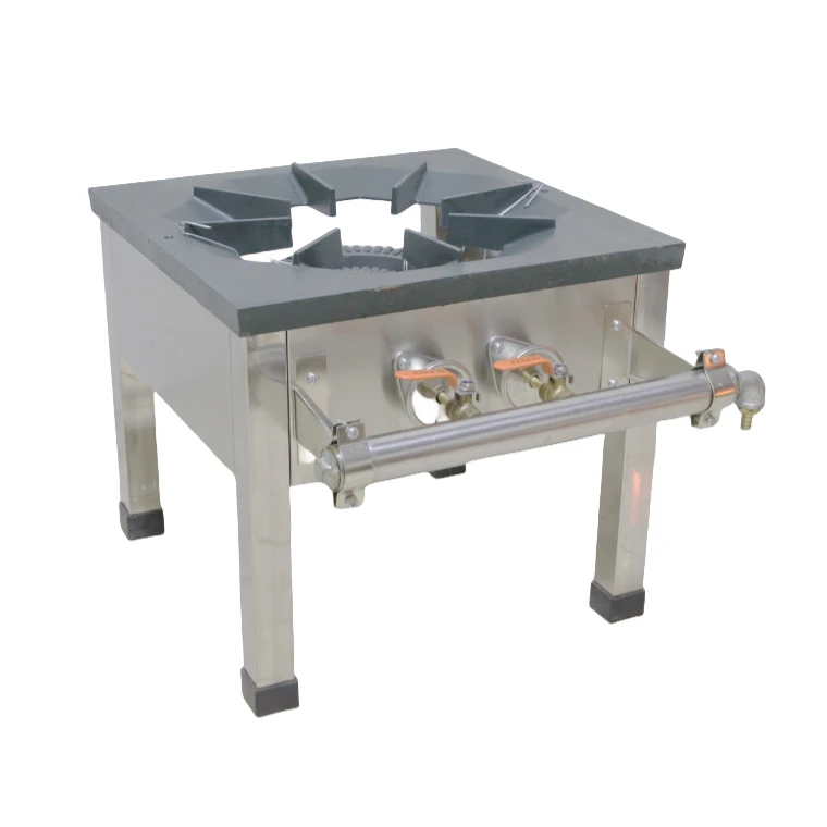 Stainless Steel Commercial Gas Stove Single Burner Gas Kitchen Stoves For  Restaurant Cooking