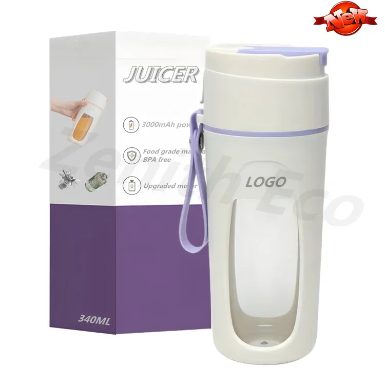 2024 New Design Portable Mini Citrus Juicer Smoothie Milkshake Blender with Car Outdoor Application Stylish Mixer Grinder Juicer