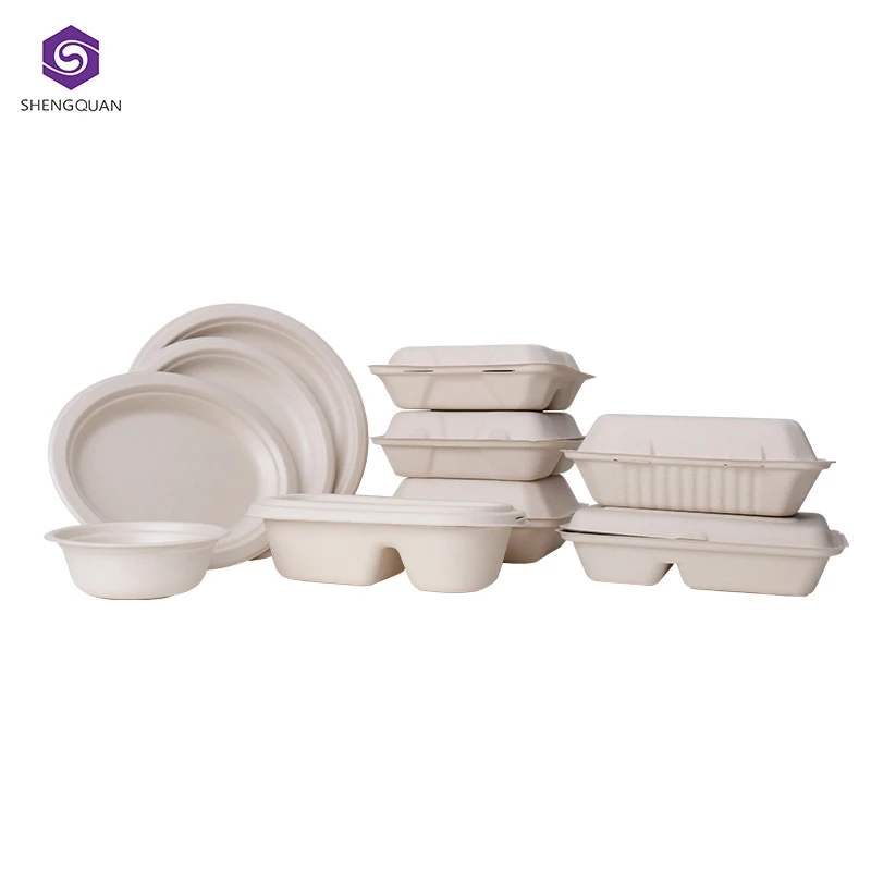 
Worth Buying biodegradable disposable tableware Disposable takeaway biodegradable 